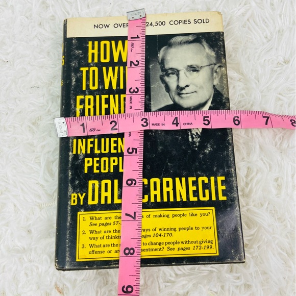 HOW TO WIN FRIENDS AND INFLUENCE PEOPLE BY DALE Carnegie self help book - Picture 7 of 8